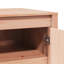 Vidaxl Kitchen Cabinet White 106 X 55 X 64 Cm Solid Pine Wood-117185119