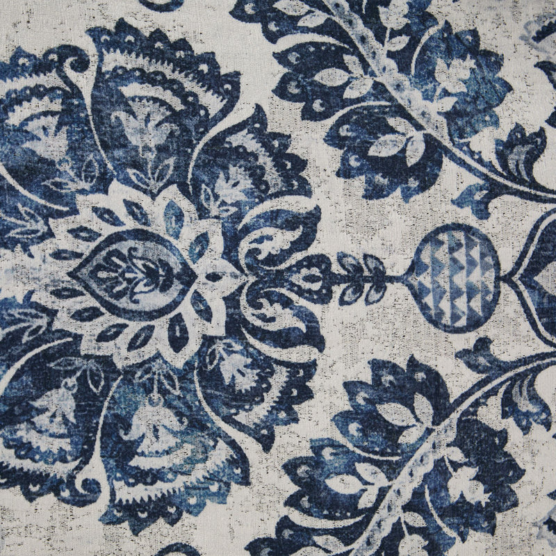 Chaise de salle à manger à haut dossier de 41 po avec housse amovible (ensemble de 2), Persian Polyester