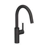 East Linear Single Handle Pull Down Kitchen Faucet