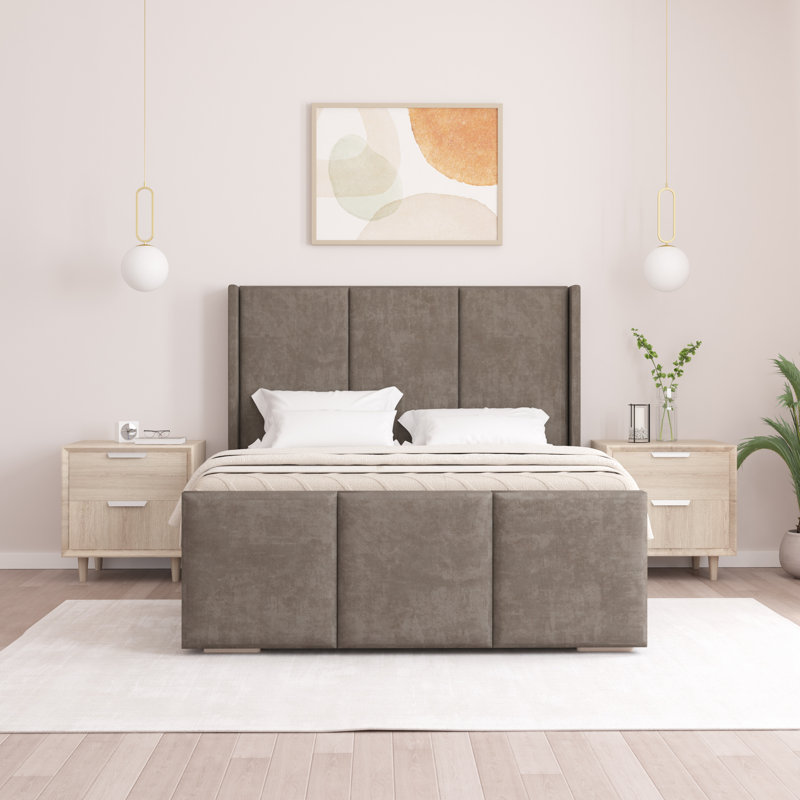 Berlin Bed Frame, Single (3'), Mole