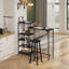 Acierno Rectangular Dining Table with Steel Base-92004740