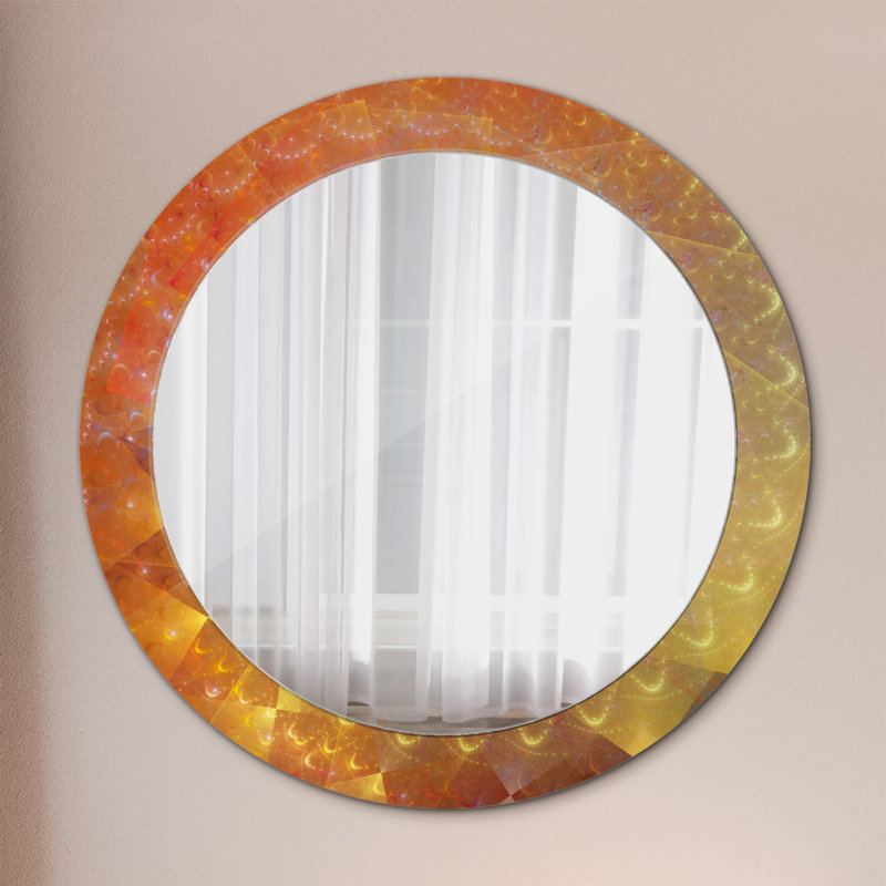 Huldar Glass Flat Wall Mirror