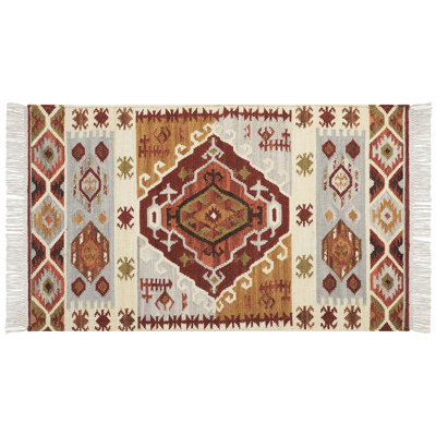Billib Southwestern Hand Woven Area Rug