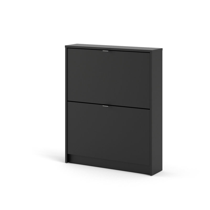Flip Down Shoe Storage, Matte grey