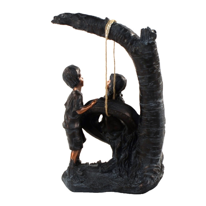 Hickok TYRE SWING 50cm Bronze Effect