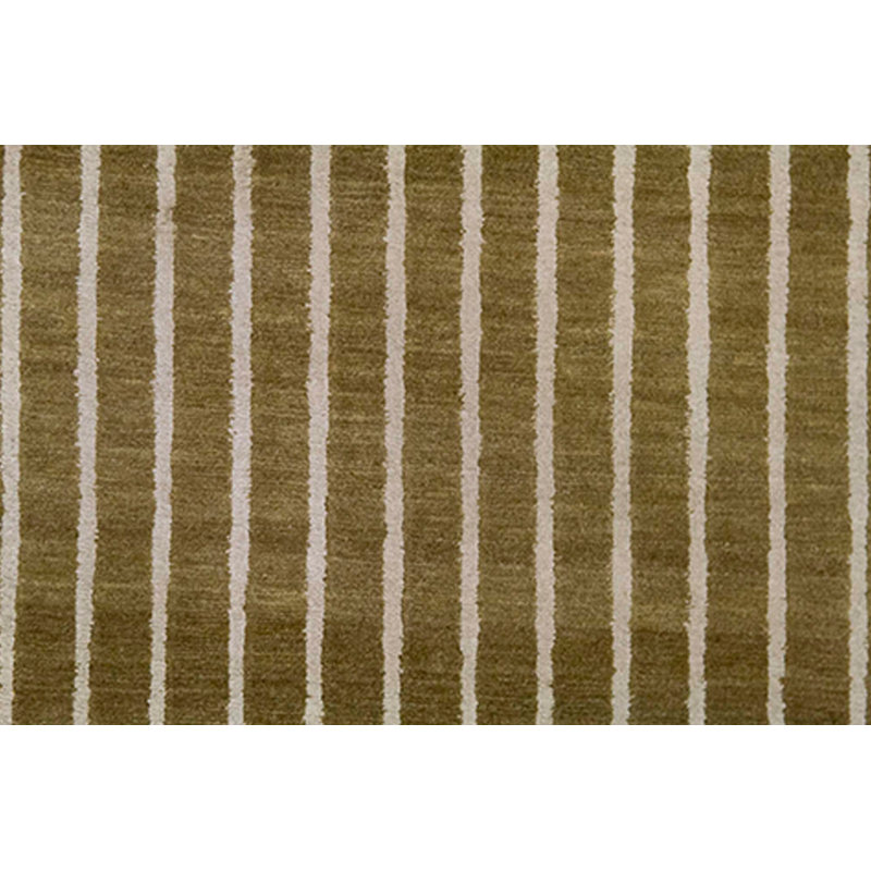 Hand Woven Wool Striped Area Rug