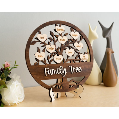 Handmade Floral Plaque Decorative Object