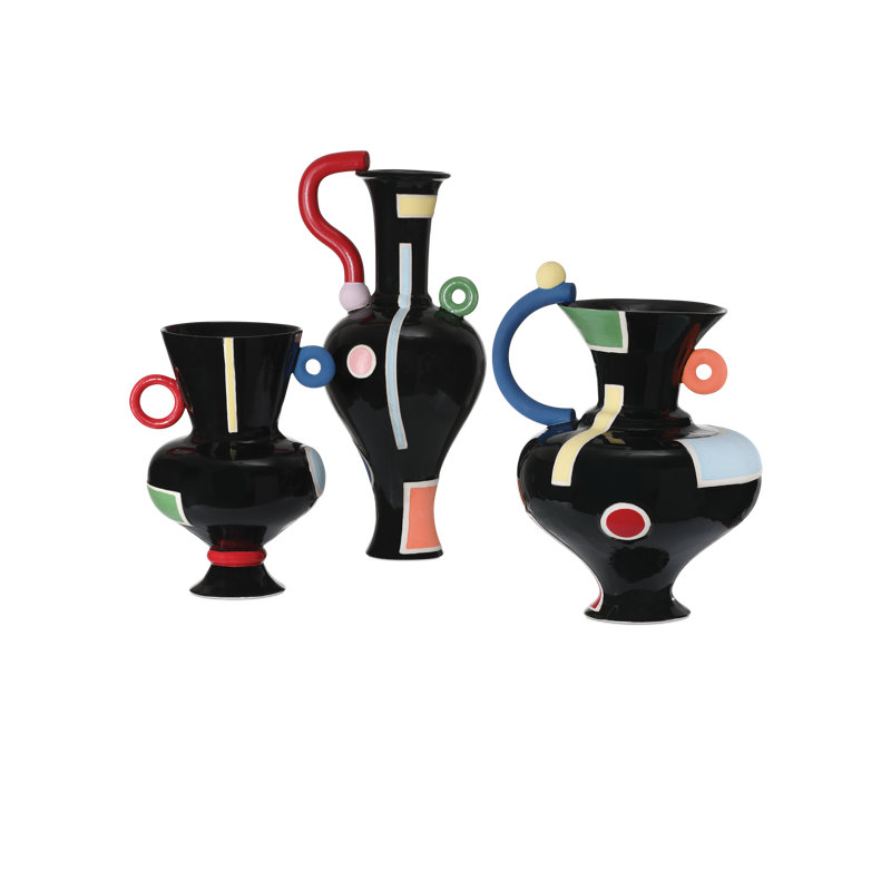 Fauvist Ceramic / Porcelain Table Vase