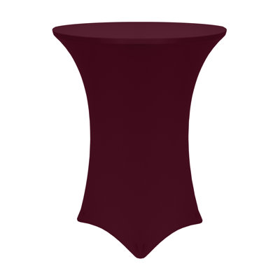Latitude Run® - Housse de table Spandex ajustée - Convient aux tables rondes