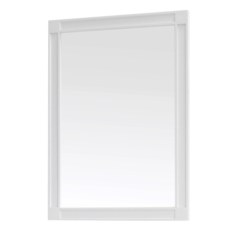 Flat Wall Mirror, True White
