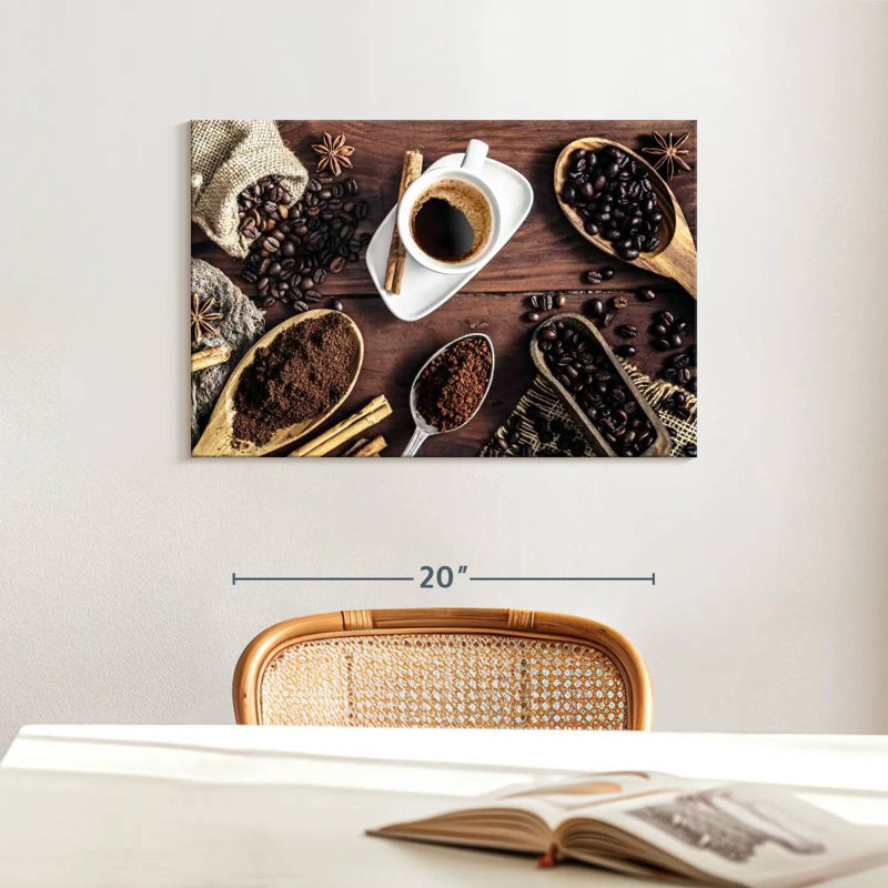 Yarlin Coffee And Spices, 24" H x 36" W