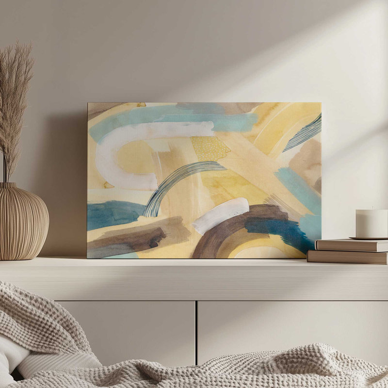 «Sun & Water I» par Grace Popp, reproduction d'art sur toile, H 12 po x l 18 po