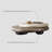 Pebble Shaped Rotating End Table Nesting Coffee Table