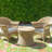 Outdoor 2'' Dining Chair Seat Cushion-380535737-380535738