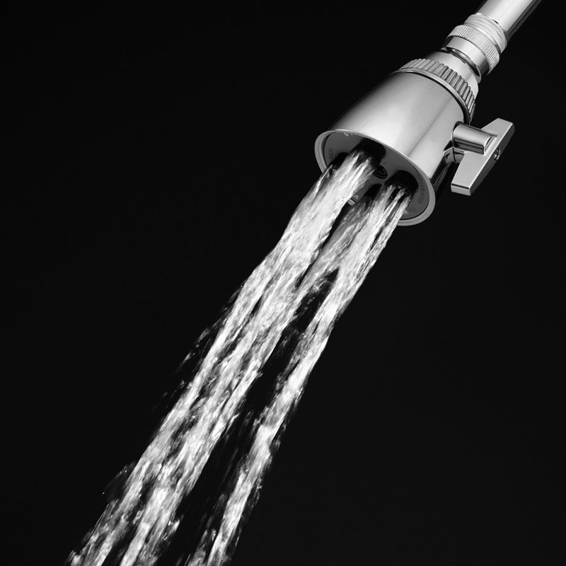 Polished Chrome Adjustable Multi-Function Shower Head