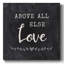 «Above All Else» sur toile-215001119