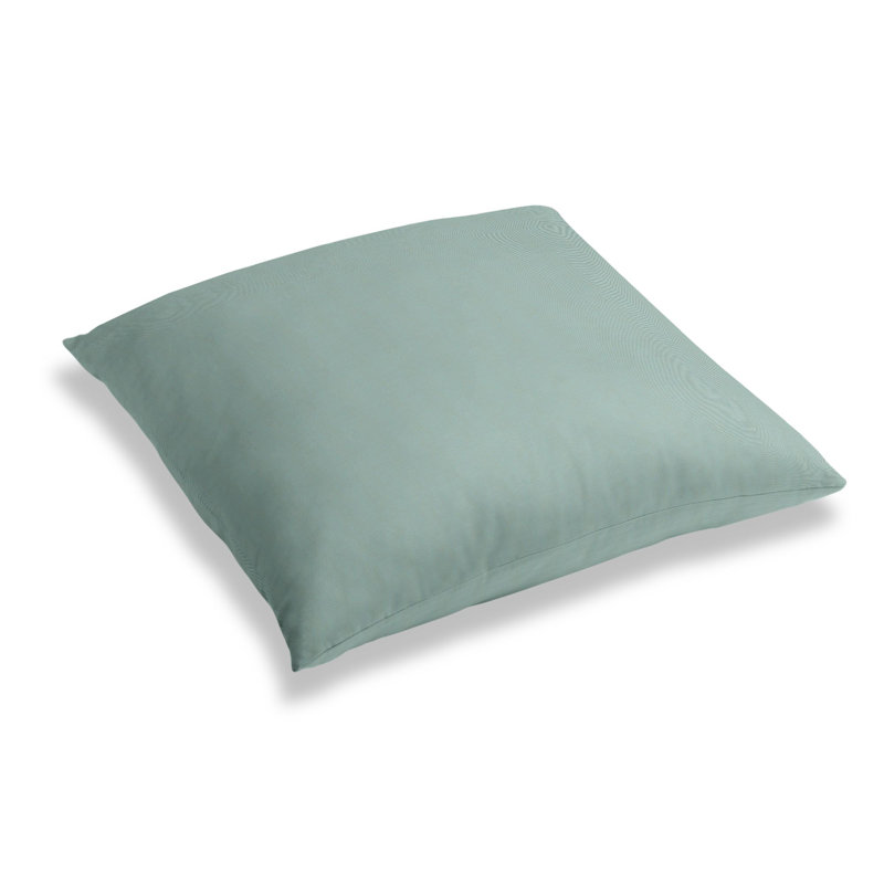 Square Indoor/Outdoor Pillow Cover & Insert, Spa