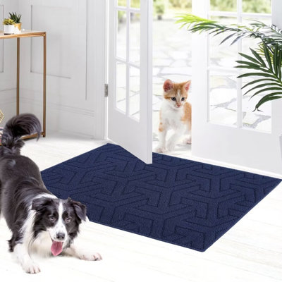 Tapis d'entrée antidérapant Ebern Designs