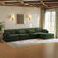 5 Seater Corduroy Corner Sofa -2035895000-2035894992