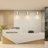 1-Light White Minimalist Wall Sconce