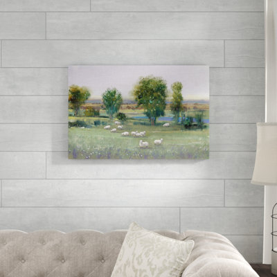 Field of Sheep I by Timothy O' Toole - 1 Piece Painting