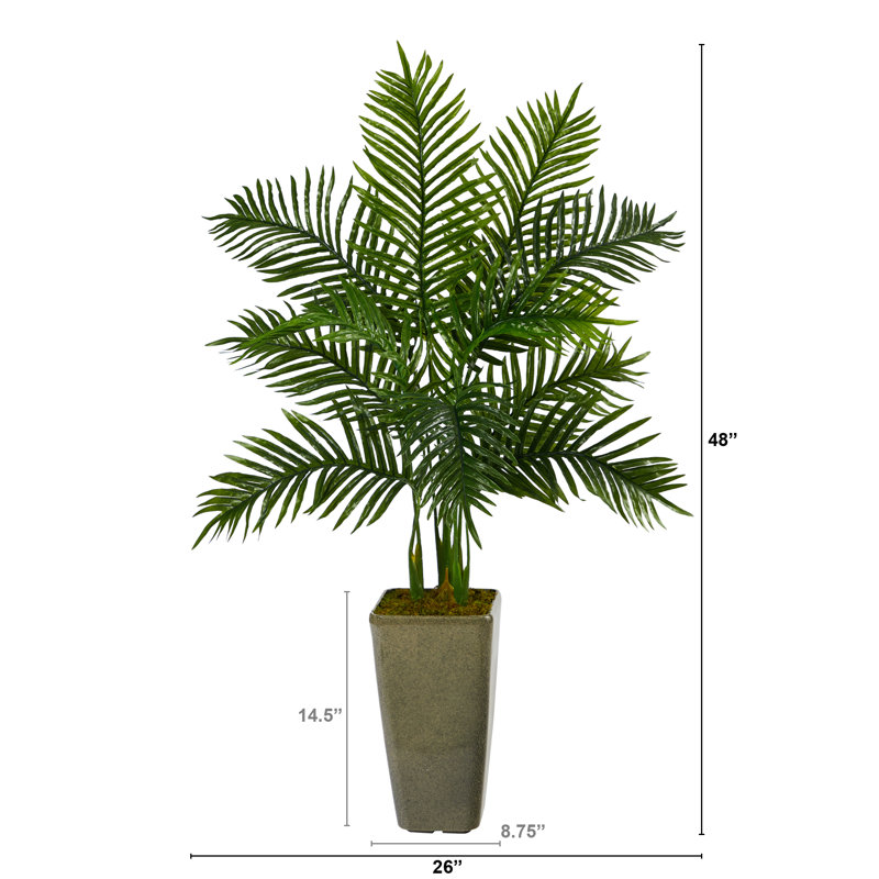 48'' Faux Palm Tree in Planter