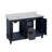 Ferdinand 60'' Double Bathroom Vanity with Top-1443309869-1443309859