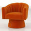 Fauteuil demi-tonneau pivotant de 25,2 po Iryanna-123185138-97755421