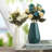 Plastic Flower Vase Set of 4 Small Unbreakable Bud Vases for Table Centerpieces Wedding Decoration-1494307588