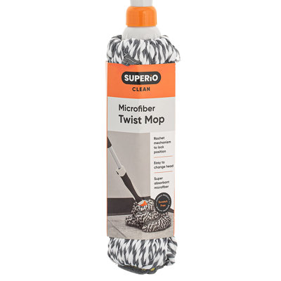 Recharge pour vadrouille en microfibre Superio Twist Heads