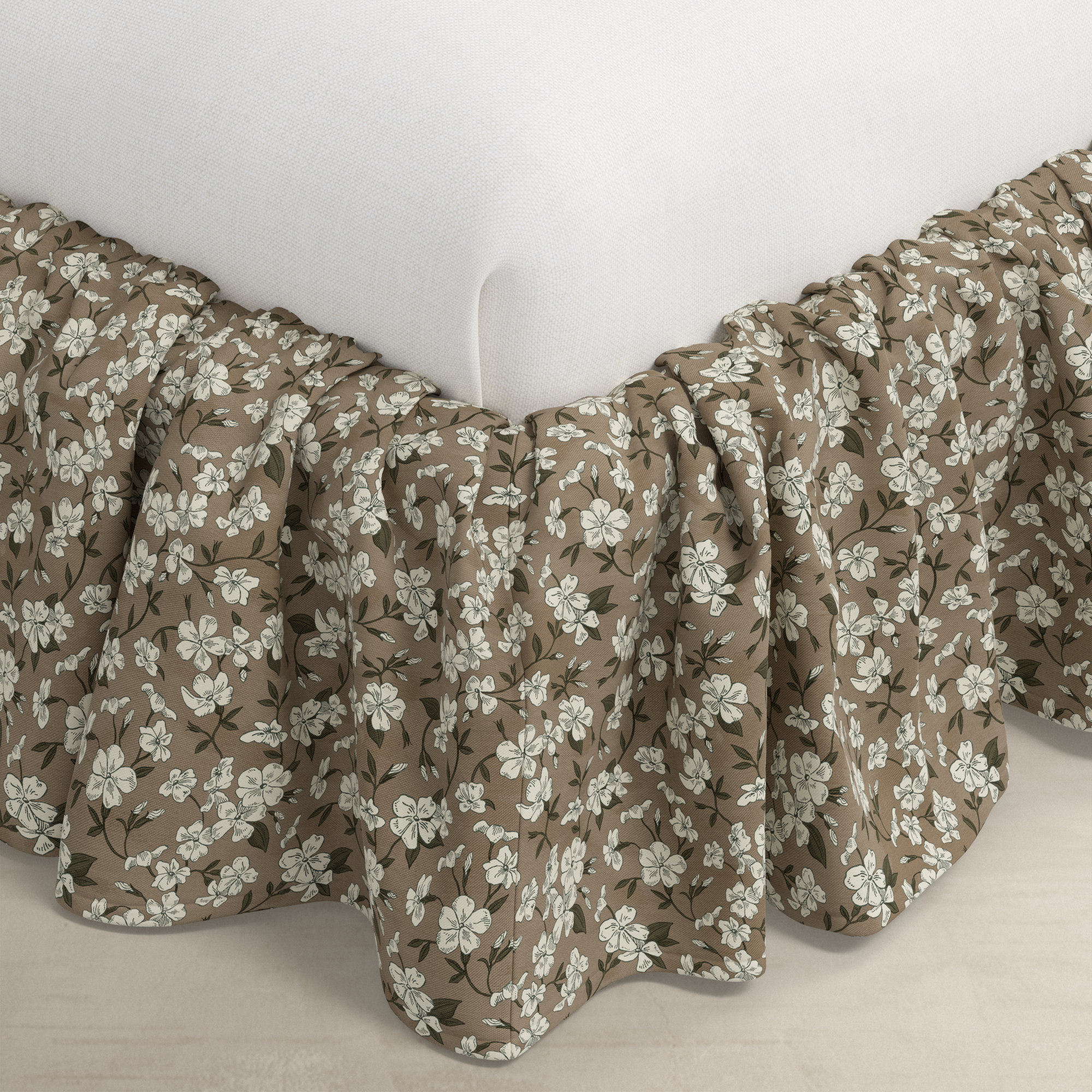 Upholstered Bed, Queen, Ink