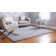 Tapis gris clair Canda