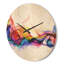 Abstract Smoke - Modern Wood Wall Clock-63618765