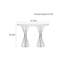 Console semi-circulaire moderne en bois massif-477350878