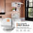 Wall-Mounted Shelves with Hover Lid – Space-Saving Storage-118660246