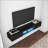 Floating TV Stand Wall Mounted with 16 Color LEDs,63" Modern TV Stand, Floating TV Cabinet Entertainment Center for 55 60 65 Inch TV,-1597371959
