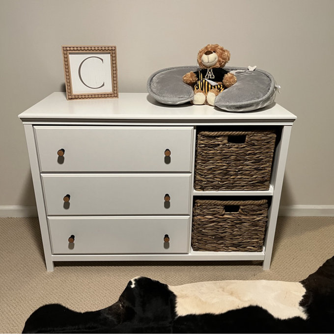 white christmas dresses Dresser - 3-Drawer | Cotton Candy | South Shore Furniture main image 1