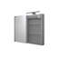 500mm W 766mm H Surface Frameless Medicine Cabinet Mirror 2 Adjustable
