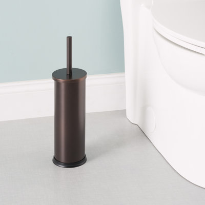 Home Basics Metal Toilet Brush And Holder