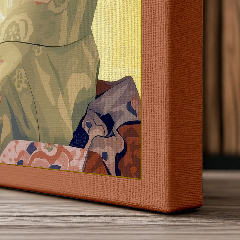 Print, 18x12 - 45.7 x 30.5 cm, Terracotta Border