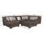  Gatha 3 - Piece Chenille Sectional-1931892170