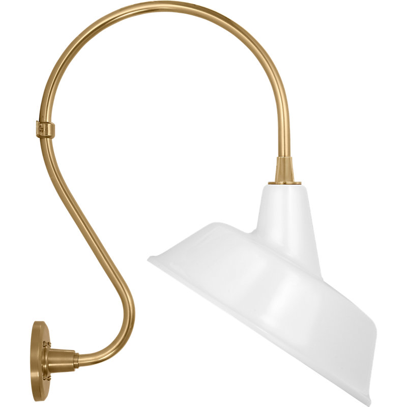 Thomas O'Brien 1 - Light Outdoor Barn Light, 24.25" H x 16" W x 19.75" D
