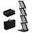 VEVOR 49.21'' H Pamplet Rack