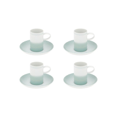 Venezia Porcelain Espresso Cup and Saucer