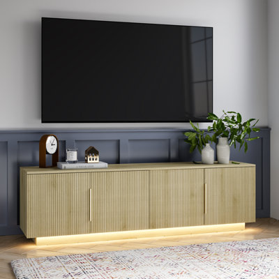 TV Stand with LED for TVs up to 75"