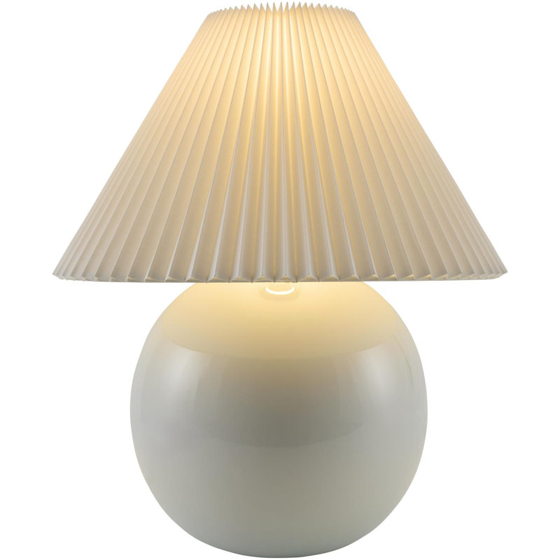 Taniaya Table Lamp, White