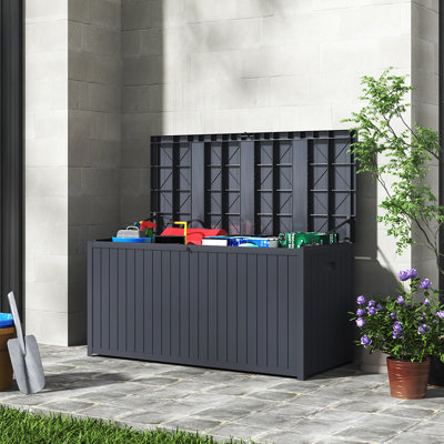 ClassicLiving 125cm W 430.5L Plastic Deck Box
