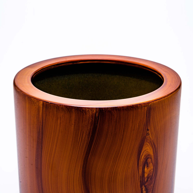 7,8 po Pot à fleurs en plastique foncé, Dark Brown