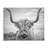 Highland Cow - Picture Frame Photograph Print on Canvas-1175299401