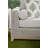 Boudreaux 90'' Wide Aluminum Patio Sofa with Cushions